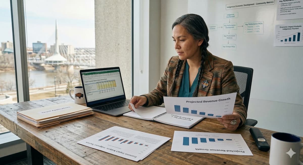 LRCC business plan and grant funding services for Métis entrepreneurs in Manitoba